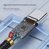 120W Super Flash Type-C Data Cable, 6A Fast Charging, Compatible with Apple 15/16, Huawei, Vivo, Oppo