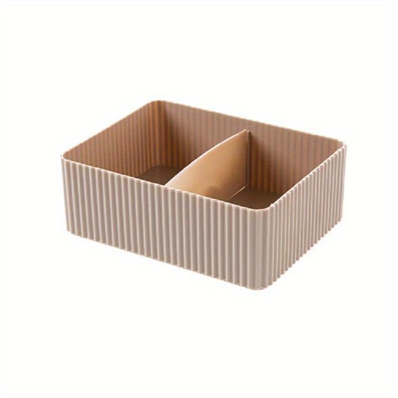 Plastic Home Office Bathroom Storage Box Grid Desktop Sundries Storage Box Makeup Organizer Cosmetic Closet Bin Case