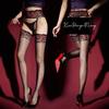Garter Stockings One-piece Sexy Lace Sexy Temptation Stockings Long Tube Women Ultra-thin Oil Shiny Garter Stockings