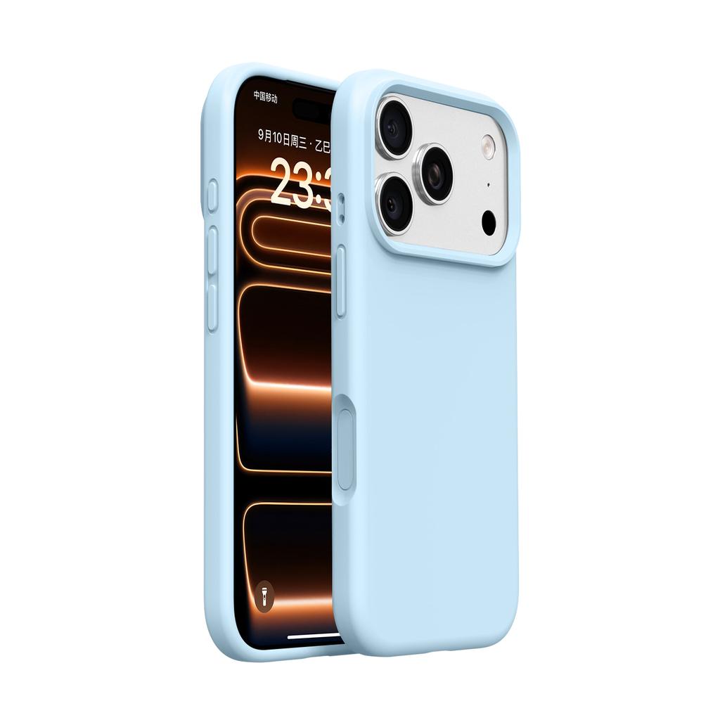 Liquid Silicone Phone Case For iPhone 17 Pro Max 17 Air 17Pro Shockproof Protection Phone Back Cover Capa Accessory