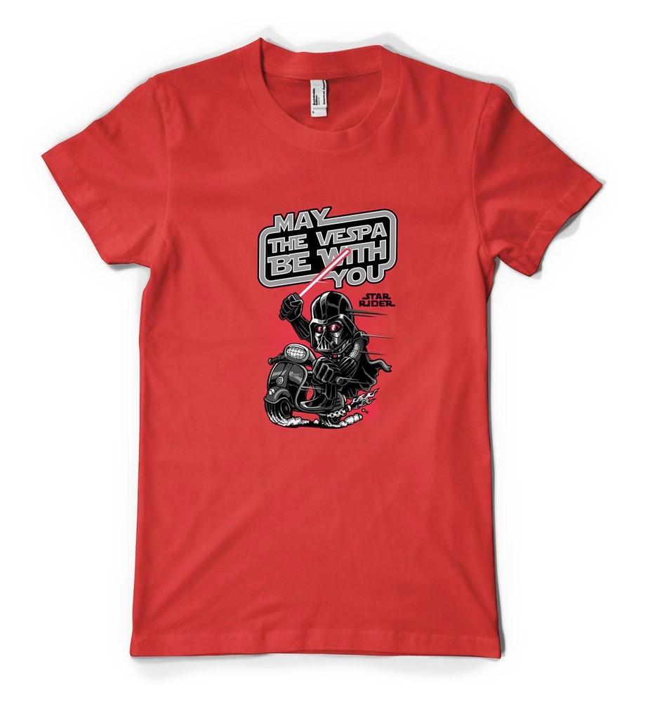 

May The Vespa Be With You Darth Vader Star Wars Personalised Unisex Kids T Shirt M