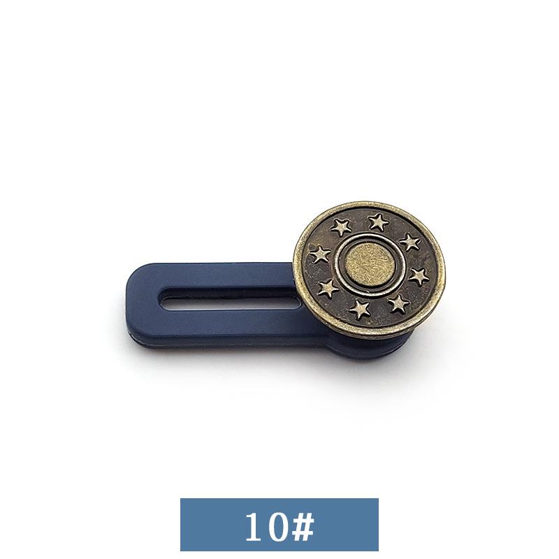 Adjustable Metal Waist Extension Buckle for Jeans