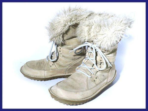 Sorel /Women’s Thinsulate Waterproof Snow Boots/USA8/24.5cm/Beige/(USED)