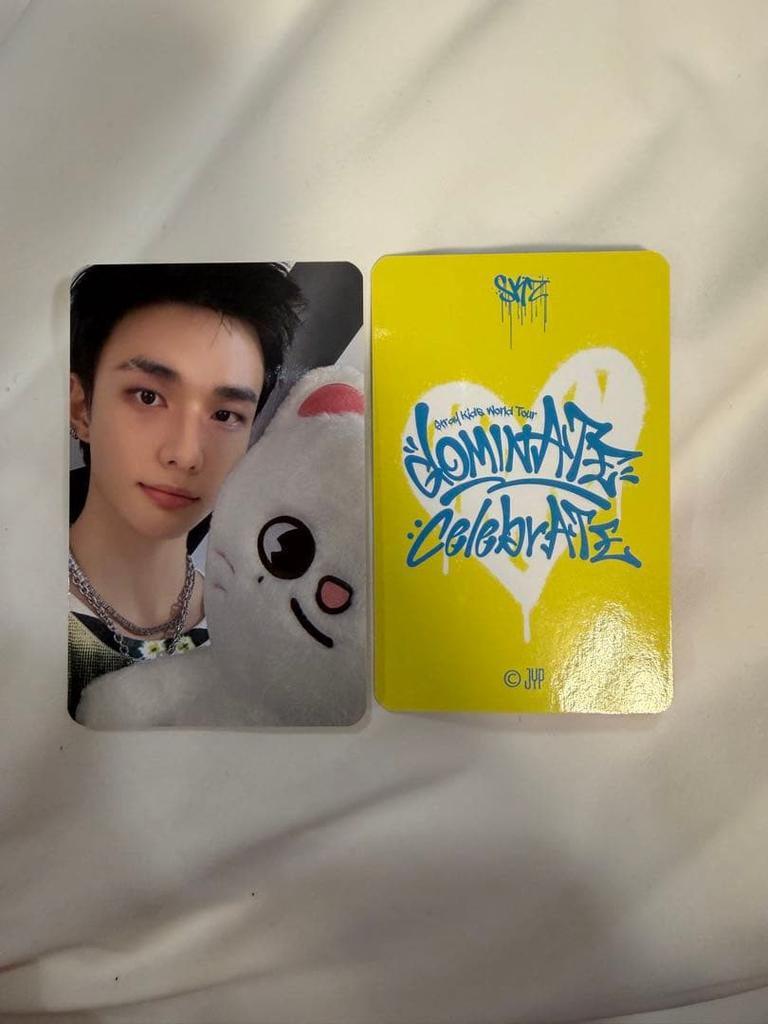 [USED] Straykids SKIZ Home Country POPUP Trading Card Hyunjin