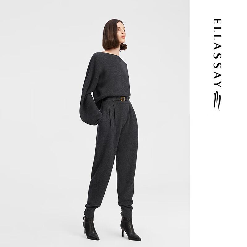 ELLASSAY Women's Lamb Wool Knit Lounge Set