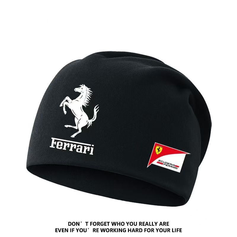 F1 Ferrari Racing Cycling Cap Autumn And Winter Keep Warm Men's Women Knitted Hat For Ferrari308 GT4 328 GTB/GTS SP1 812 F40 F12