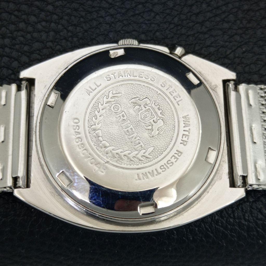 ORIENT CRYSTAL AUTOMATIC 48741 JAPAN MENS VINTAGE ORIGINAL DIAL WATCH a704987-1