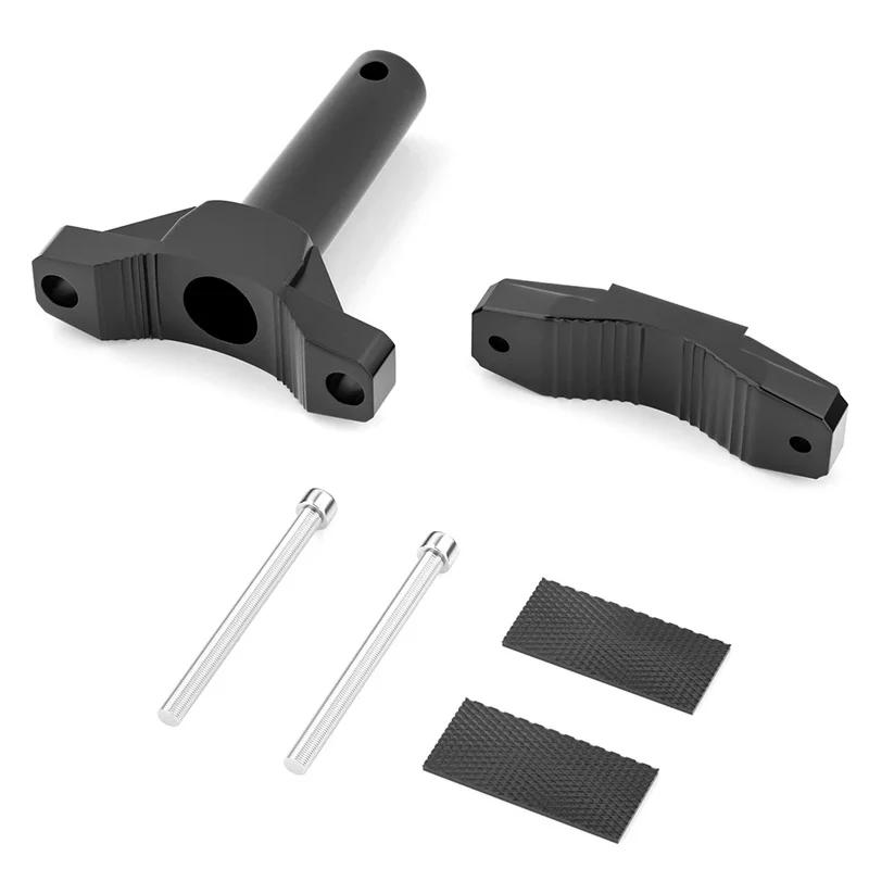 Universal Motorcycle Headlight Bracket Modified Bumper Headlight Bracket Spotlight Extension Pole Frame Moto Parts Accessories