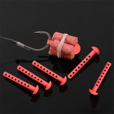 Silicone Fishing Bait Pellet Rods 100Pcs Multipurpose Hole Design Portable Accessory for Large Fish Angling