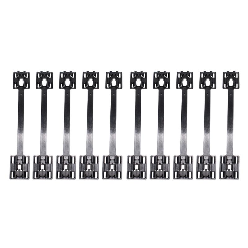 10pcs Car Door Sill Strip Clip 164987 9174457 For Opel For Astra G For Vectra B For Zafira A ABS Sill Trim Fastening Clips