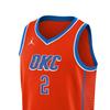 Nike X NBA Basketball Jersey Thunder Alexander SGA Away Sports Breathable Youth Kids jersey 3Y2B7BXJP-THUSG