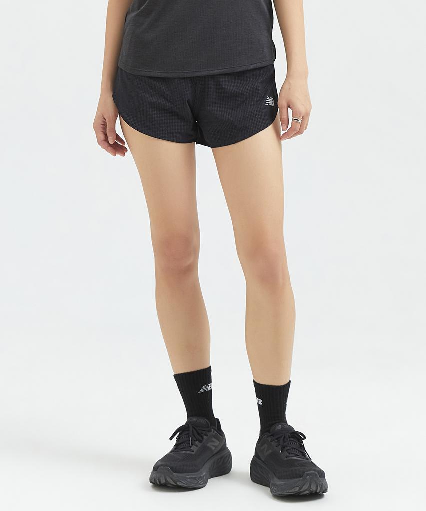 Nyuballanseu Nbnvg36302 / Women Rc Ultra Light 3-Inch Shorts (Black)
