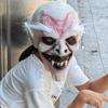 Halloween White-browed Monster Mask, Scary Vampire Performance Props