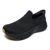 Herren Mesh Slip-on Rutschfest Große Größe Breiter Drehknopf Outdoor Wandern Gehen Freizeit Sneaker Turnschuhe
