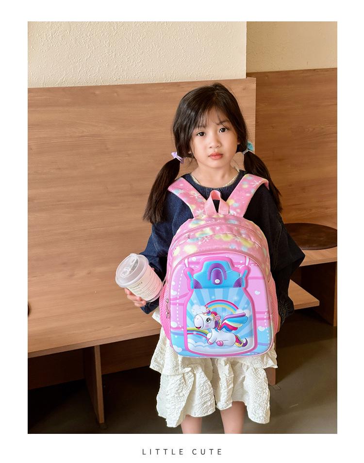 4-8 Yaş Dinozorlu Su Geçirmez Okul Sırt Çantası: Anaokulundan Birinci Sınıfa Kadar Geniş Kapasite