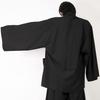 Le Sucood Yukata Motif Japanese Style and Plus Loose Unique Summer Solid Black Cardigan, Jinbei, Kimono, Hakama, Haori, Men's Women's, Sizes, Fit,