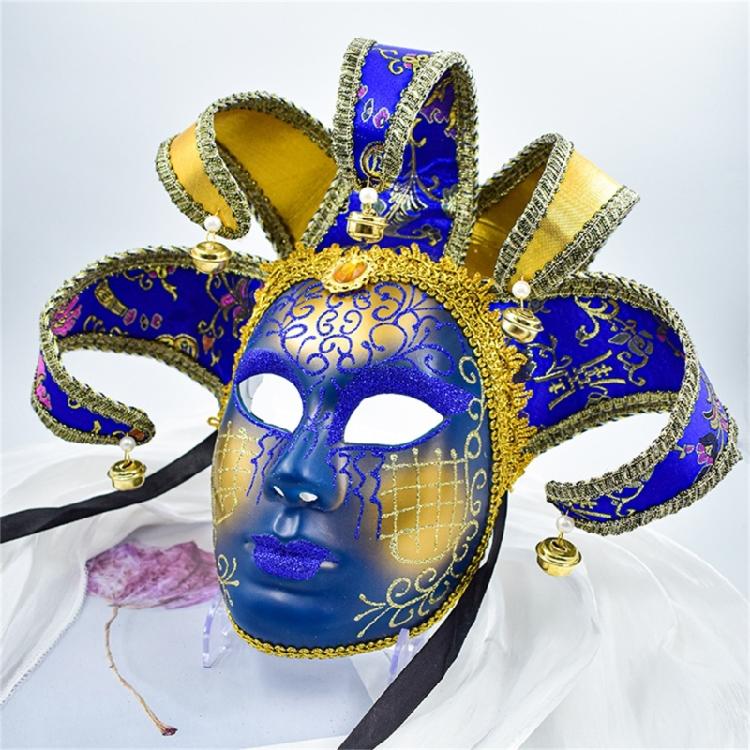 Narrenmaske Maskerade Maske Halloween Maske Party Maske Mardi Gras Maske Venezianische Komödienmaske für Karneval