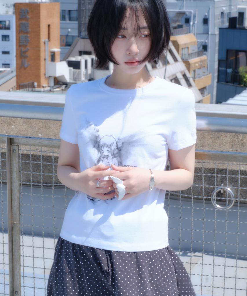 Miyuki Miel Basic Tee (White / Slim)