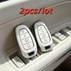 S/Lot Car Key Case Covers For    Hyundai Sonata Nexo Santa Fe Tucson 4 Buttons