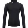 Under Armour ColdGear Fitness Clothing Men's Deep Black/008 Stand Collar Moderate 6013961-008