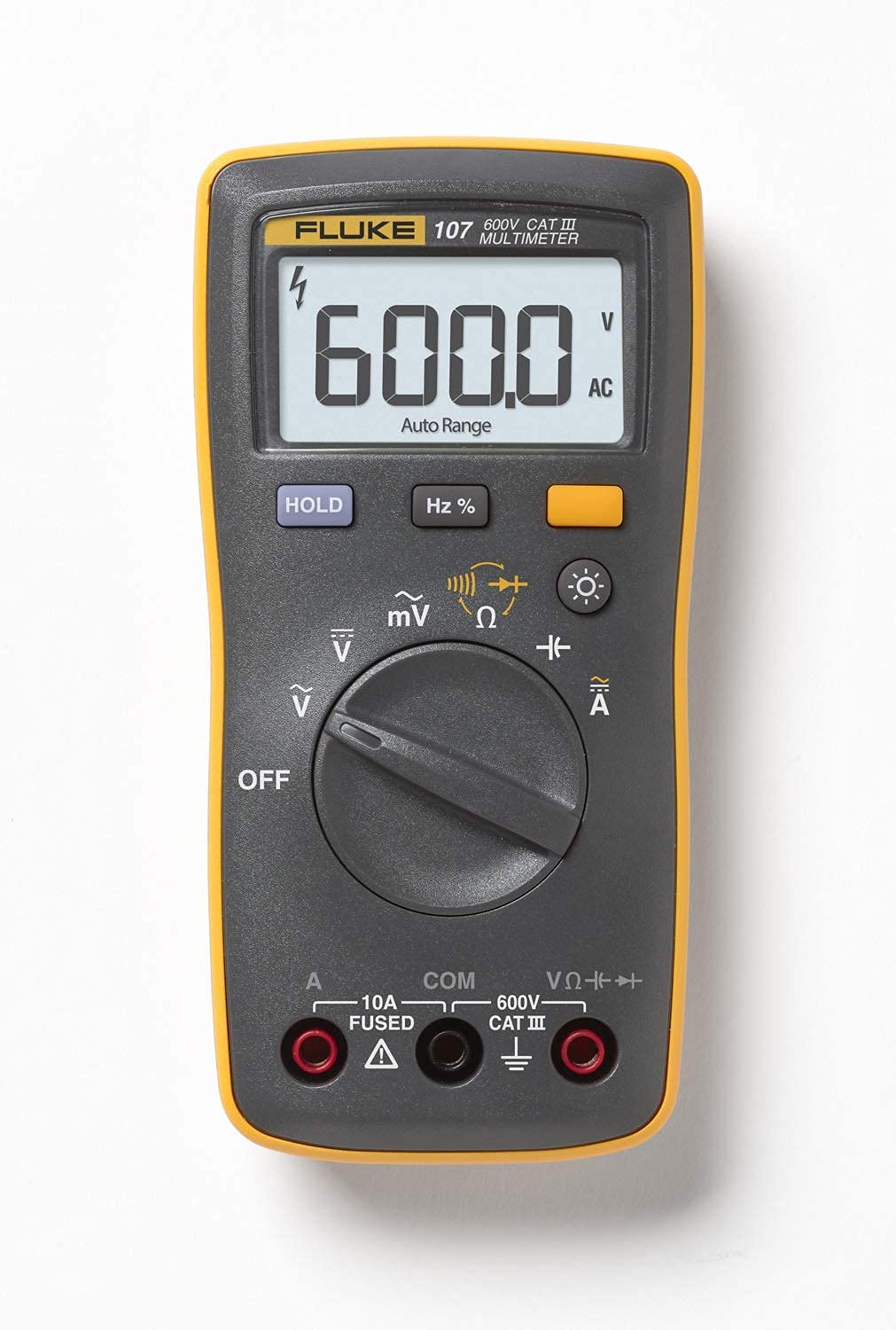 

Fluke 107 digital multimeter Palm-sized