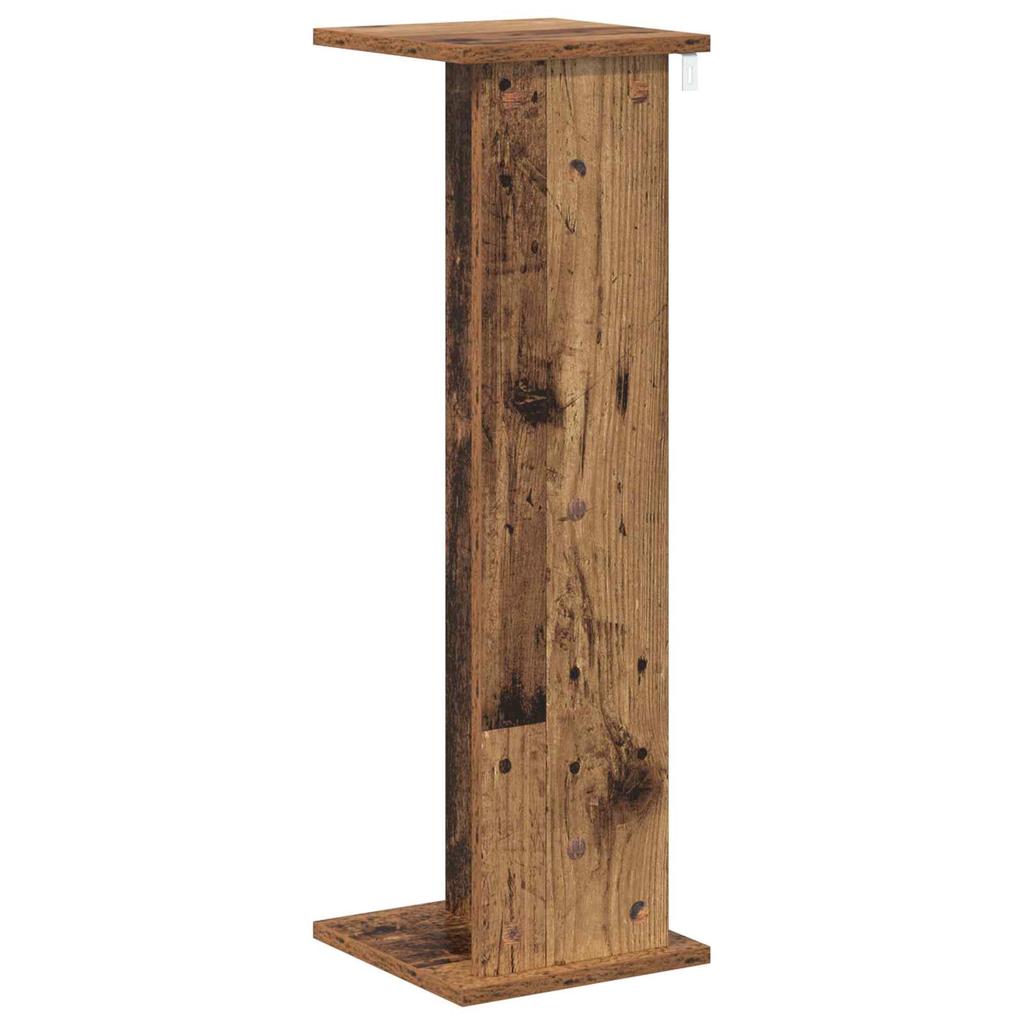 Plant Stand Vintage Wood Look 25 x 25.5 x 80.5 cm Engineered Wood
