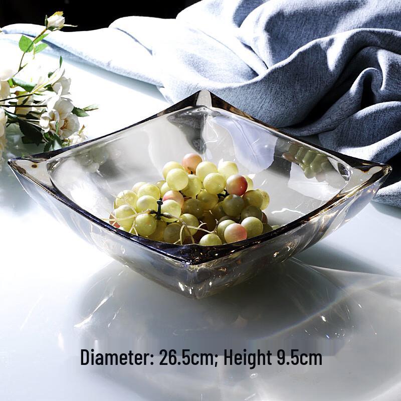 Naijiang Light Luxury Crystal Glass Fruit Plate