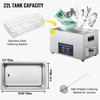 Dual Frequency 22L Ultrasonic Cleaner with Heater for Jewelry Eyeglass