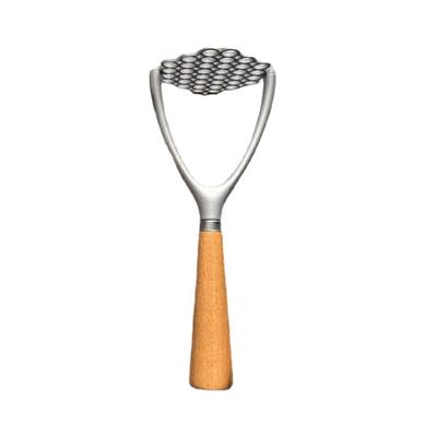 Aluminum Alloy Potato Masher Manual Fruit Vegetable Pressure Mud Machine Bean Masher Kitchen Tool Potatoes Crusher