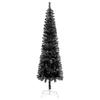 VidaXL Narrow Black Christmas Tree 210 Cm