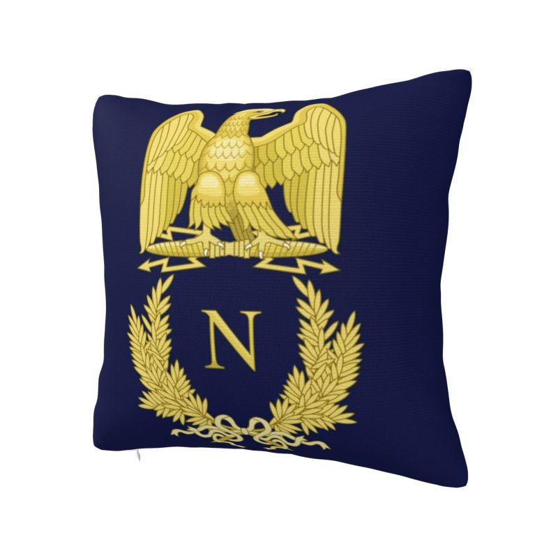 Emblemă Franceză Napoleon Bonaparte Fețe de Pernă Franța Vultur Steag Catifea Nordic Husă Pernă Decorativă pentru Sofă
