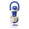 X&W for Ultraman Children Water Bottles Plastic Cartoon Straw Cup with Tea Infuser& Scale Student School Double Drinking Cup