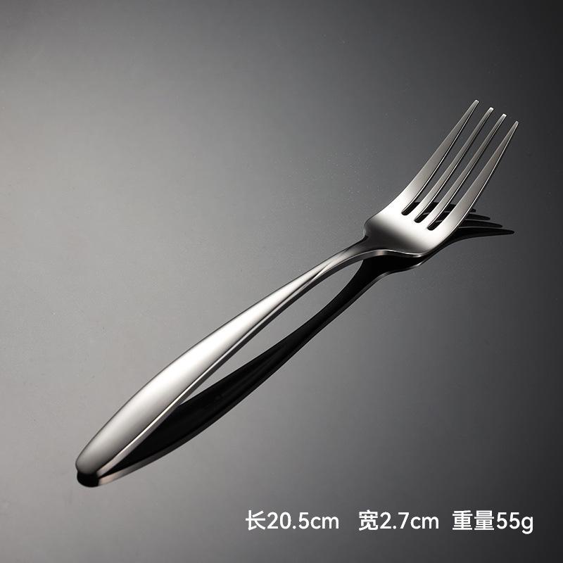 304 Stainless Steel Tableware Knives, Forks and Spoons Multi-specification COST Mirror Polished 201 Restaurant Gifts Tableware Thick