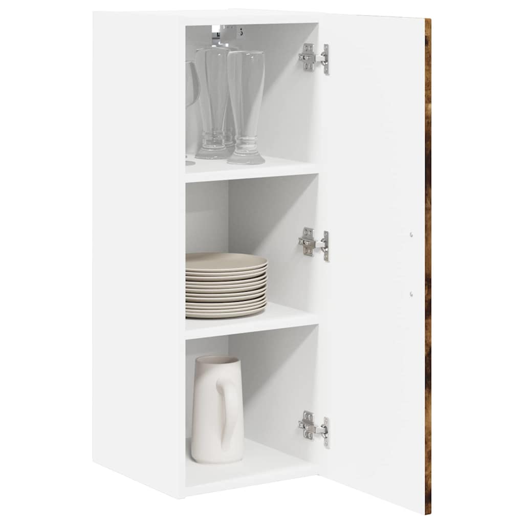 Wall Cabinet LUCCA Smoked Oak 30 X 31 X 80 Cm