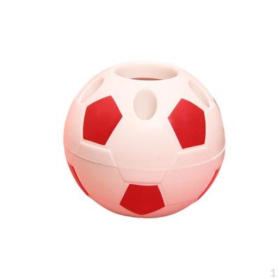 Pen Holder Organizer Football Shape Pencil Storage Box