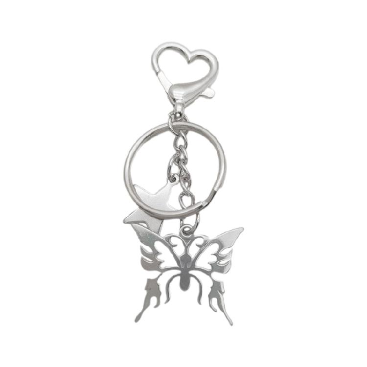 

Butterflies Star Keychain Fashion Pendant Vintage Aesthetic Accessories Gift 1