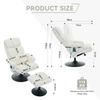Modern Style Gray Microfiber Fabric Recliner Lounge Chair with Big Tall Metal Frame Massage Function for Home Office Bedroom