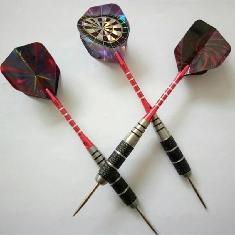 1Pcs 22g All Metal Professional Dart Needle Carved Aluminum Alloy Rod Anti Drop Aluminum Rod Knight Dart Needle Dart Accessories