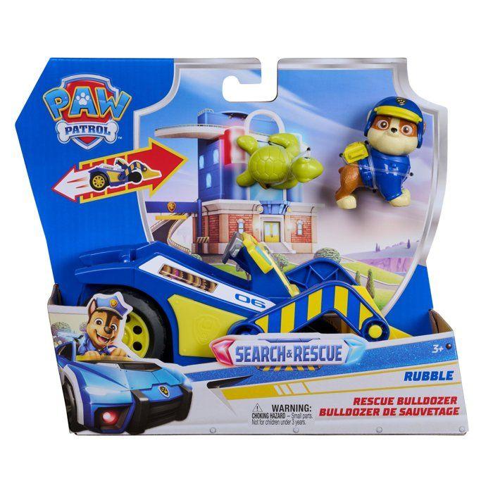 Véhicule et figurine - Ruben - Search & Rescue - La Pat'Patrouille