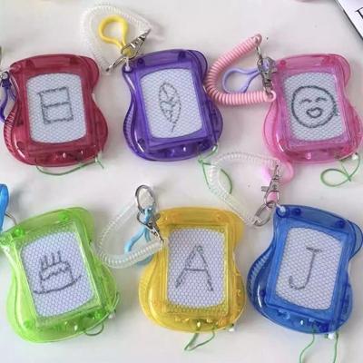 Mini Magnetic Drawing Board Keychain Schoolbag Pendant Children's Drawing Board Toy Gift