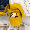Women's Casual Nylon Crossbody Bag Lightweight Large Capacity Shoulder Bag Messenger Bag for Daily Work School Travel Solid Color Simple Style