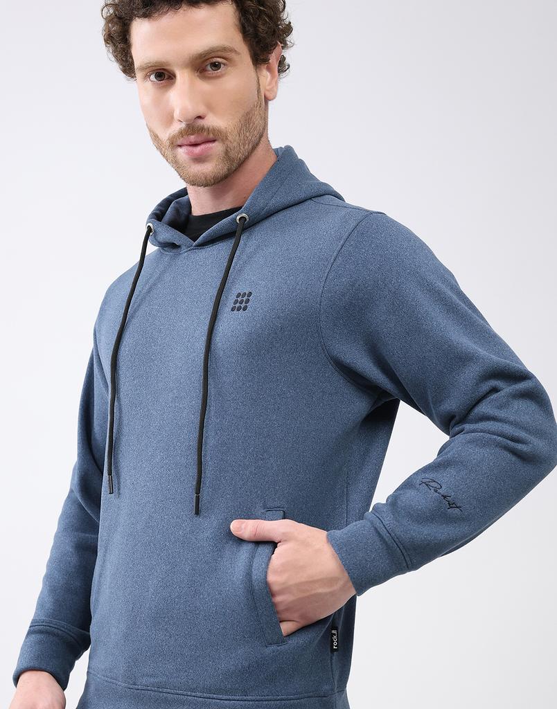 Rock it Men Hooded Neck Full Sleeve Sweatshirt