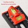 Woodworking 2 In 1 Drilling Positioning Ruler Combination Angles Ruler T-Shaped Ruler Cabinet Hardware Jig