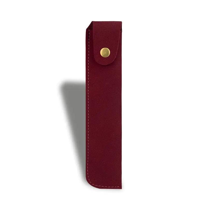 Etui stilou retro Piele naturală Husă creion Husă stilou Papetărie Husă protectoare creativă Rechizite școlare