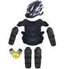 Kids' Motorcycle Balance Bike Armor Set: Knee, Elbow, Chest & Back Protectors.