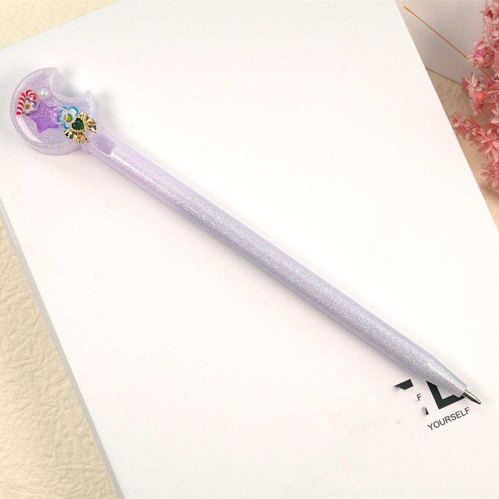 Quicksand Cute Pen Silicone Mold Heart Epoxy Resin Casting Mould for DIY Pen Holder Epoxy Resin Making Crafts Decor