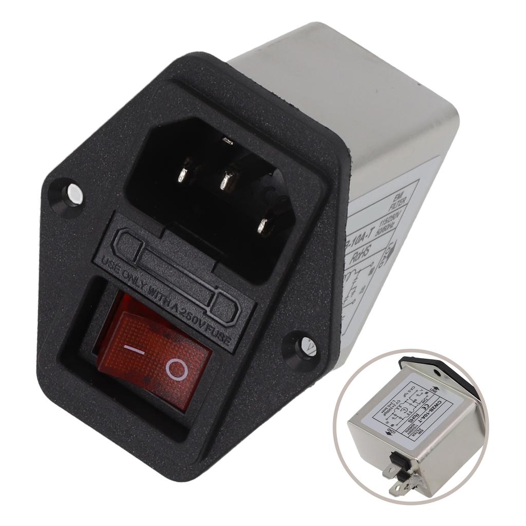 Stay Powered and Protected with CW2BT CW2CT IEC Socket Type Power Filter