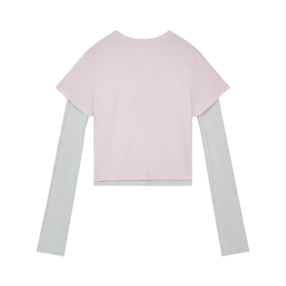 Puma X No After No Collaboration Round Neck Pullover Slim Fit Long Sleeve T-Shirt Women Tops 637429-72