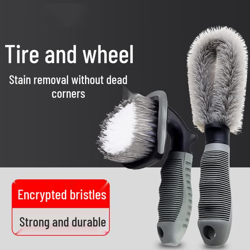 Car Wheel & Tire Cleaning Brush Set
