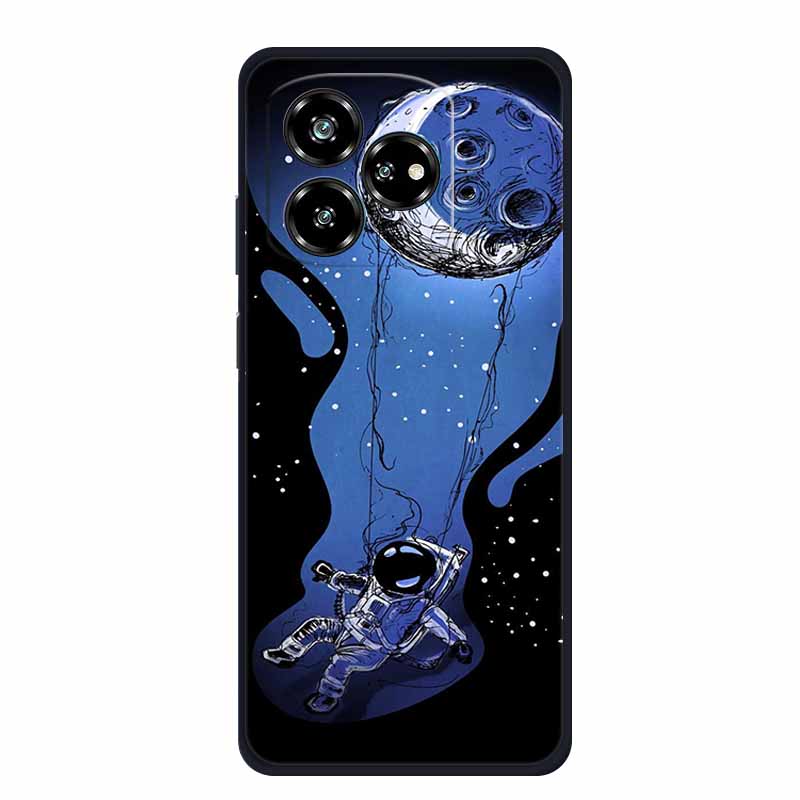 Phone Case For ZTE Nubia / Blade V60 Case V 60 Black Silicone Soft Back Cover Funda For ZTE Axon 60 Lite Case 60lite Coque Shell